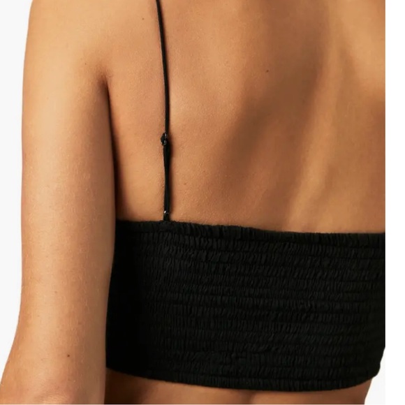 FREE PEOPLE Athena Bralette in Black Size Large - Picture 5 of 13